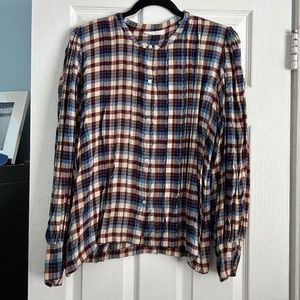 Doen Harlow Top in Belleville Plaid